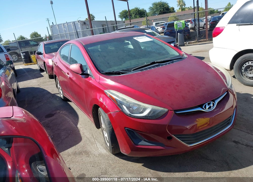 2015 HYUNDAI ELANTRA SE VIN: 5NPDH4AE9FH645379