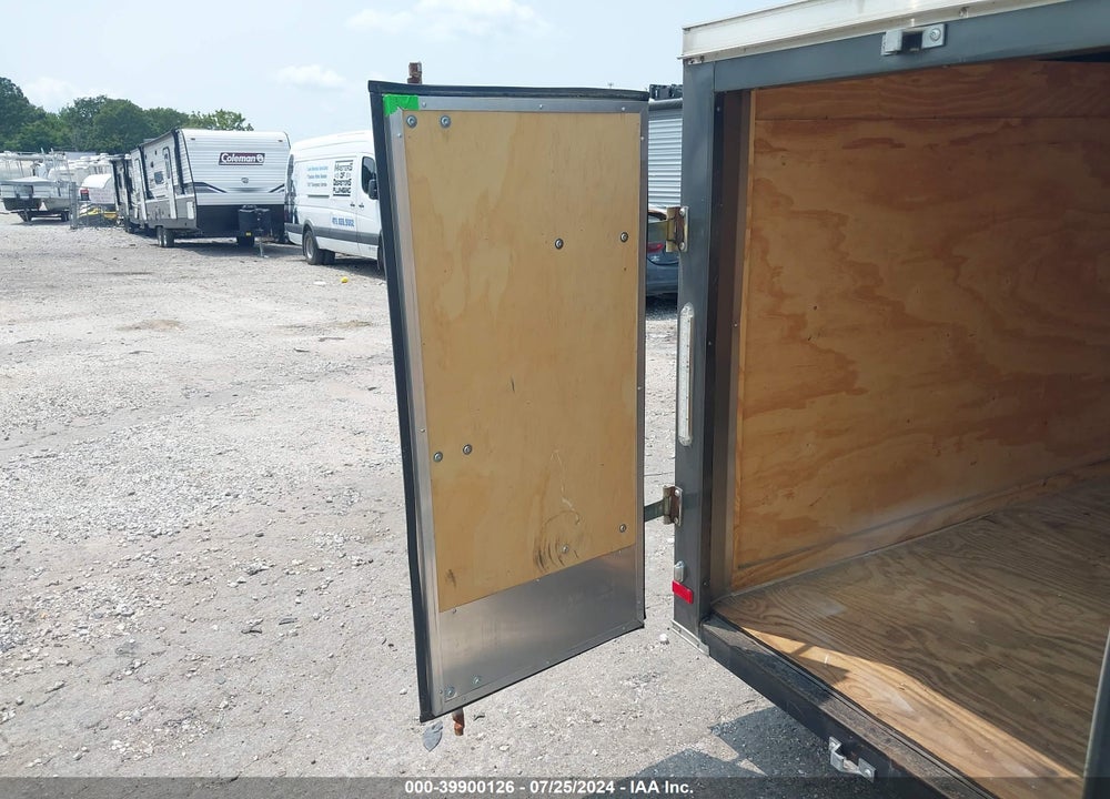 2019 COVERED WAGON 10X5 UTILITY TRAILER VIN: 53FBE081XKF047320