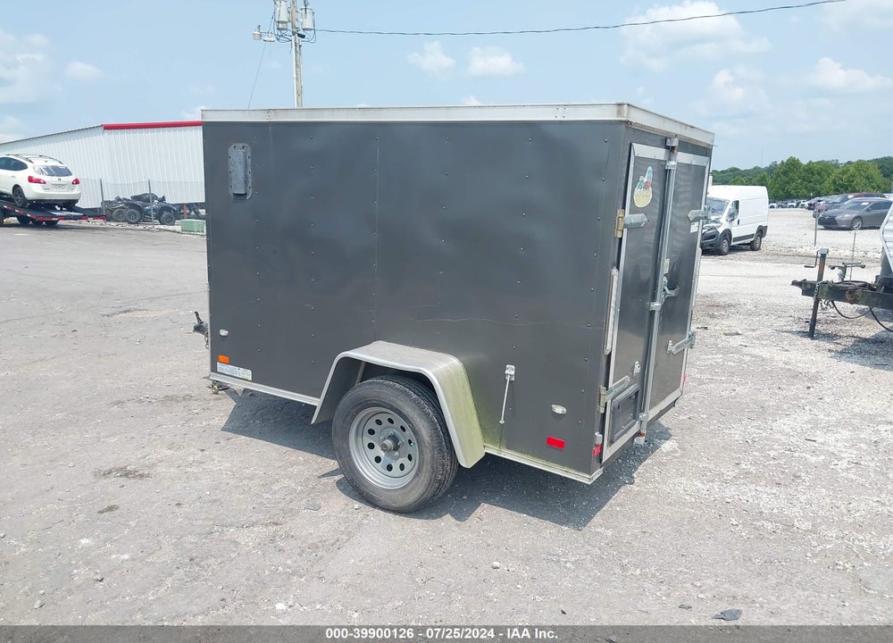 2019 COVERED WAGON 10X5 UTILITY TRAILER VIN: 53FBE081XKF047320