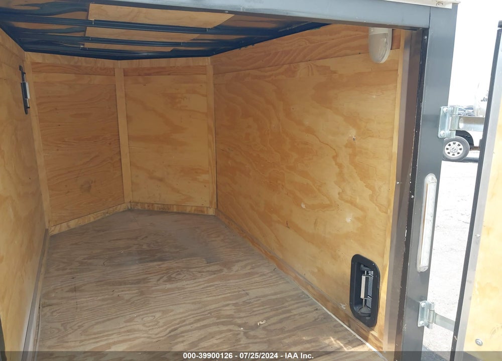 2019 COVERED WAGON 10X5 UTILITY TRAILER VIN: 53FBE081XKF047320