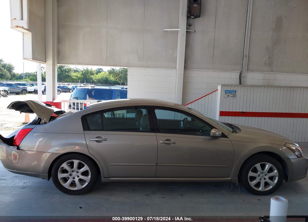 2008 NISSAN MAXIMA 3.5 SL VIN: 1N4BA41E58C822624