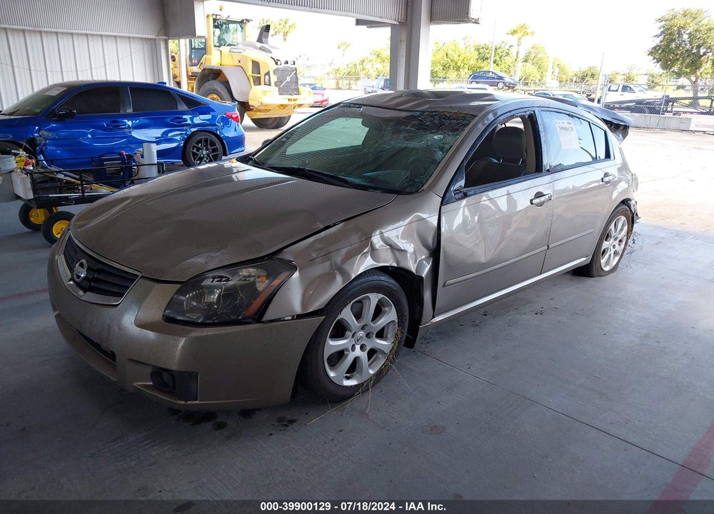 2008 NISSAN MAXIMA 3.5 SL VIN: 1N4BA41E58C822624