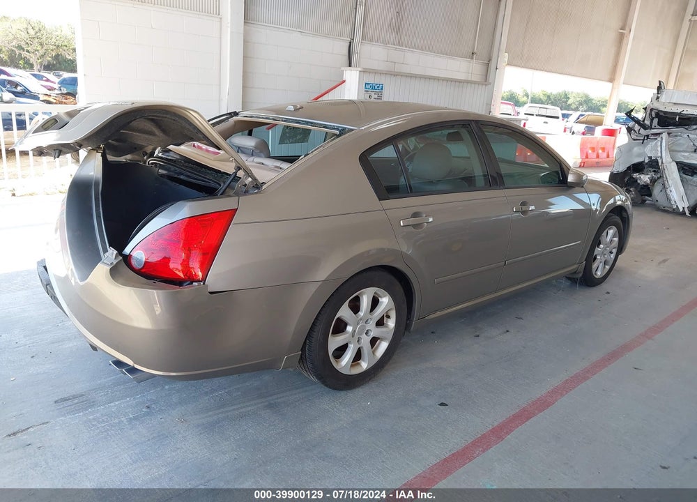 2008 NISSAN MAXIMA 3.5 SL VIN: 1N4BA41E58C822624