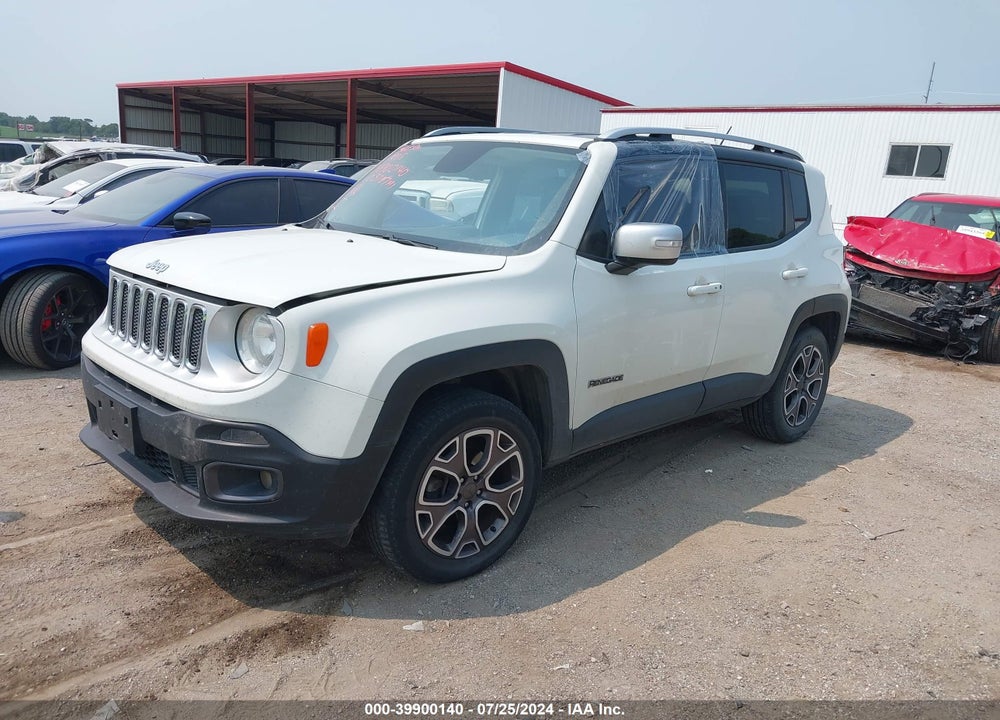 2017 JEEP RENEGADE LIMITED 4X4 VIN: ZACCJBDB4HPE58826