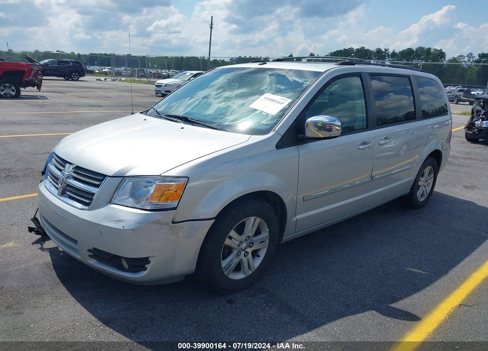 2008 DODGE GRAND CARAVAN SXT VIN: 2D8HN54XX8R707389