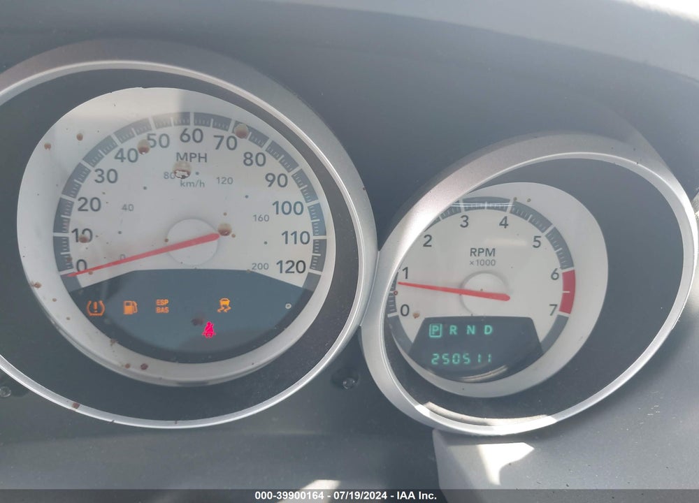 2008 DODGE GRAND CARAVAN SXT VIN: 2D8HN54XX8R707389