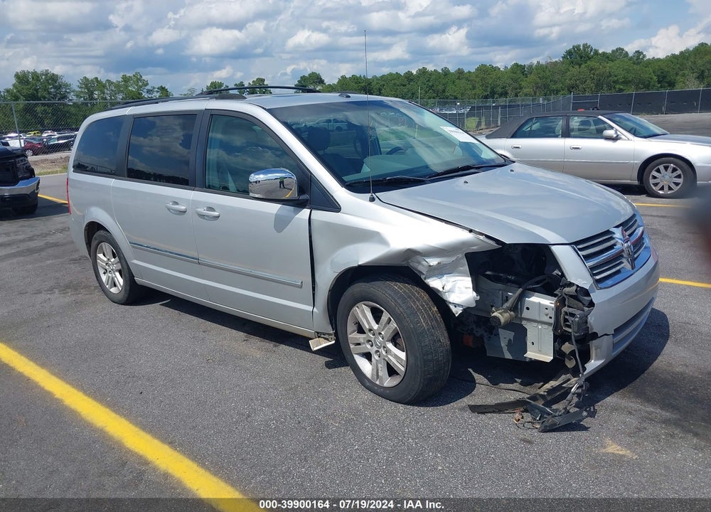 2008 DODGE GRAND CARAVAN SXT VIN: 2D8HN54XX8R707389