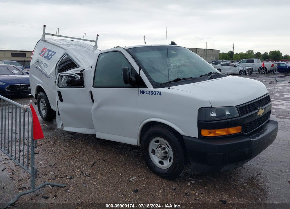 2020 CHEVROLET EXPRESS CARGO RWD 3500 EXTENDED WHEELBASE WT VIN: 1GCZGHFGXL1184187