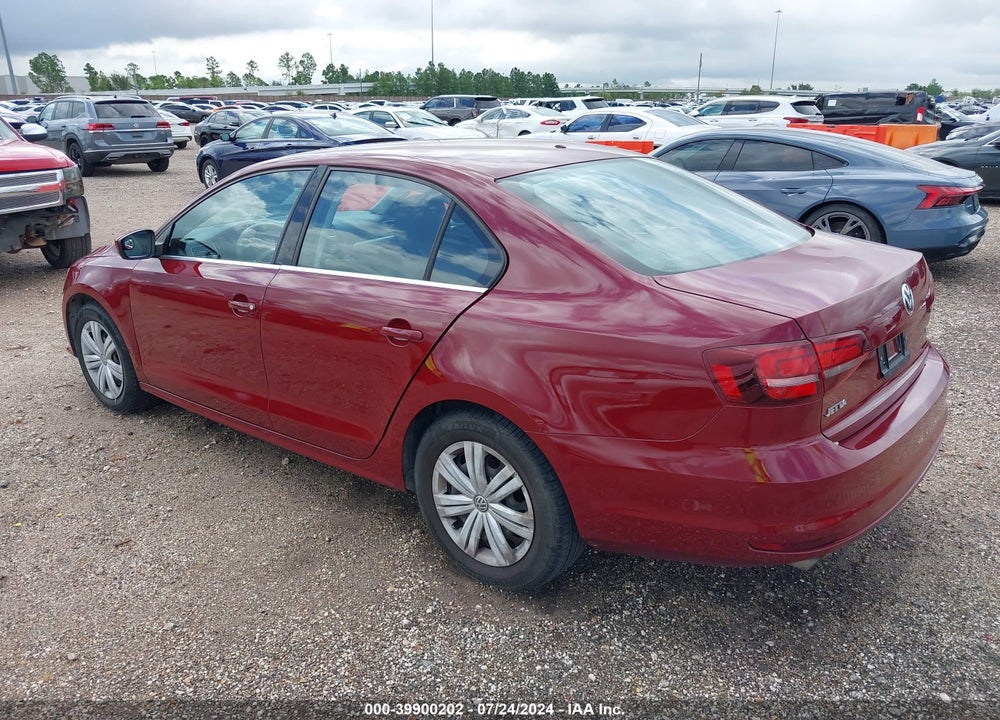 2017 VOLKSWAGEN JETTA 1.4T S VIN: 3VW2B7AJ7HM261778