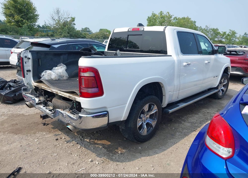 2019 RAM 1500 LAIE  4X4 5'7 BOX VIN: 1C6SRFJT2KN609923