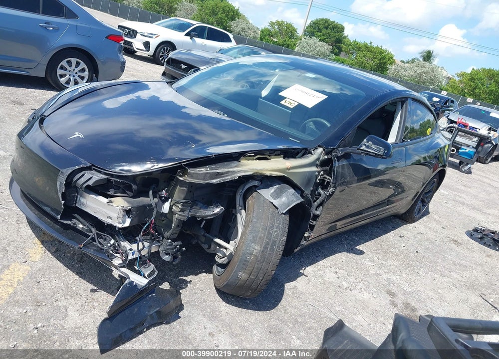 2021 TESLA MODEL 3 STANDARD RANGE PLUS REAR-WHEEL DRIVE VIN: 5YJ3E1EAXMF014503
