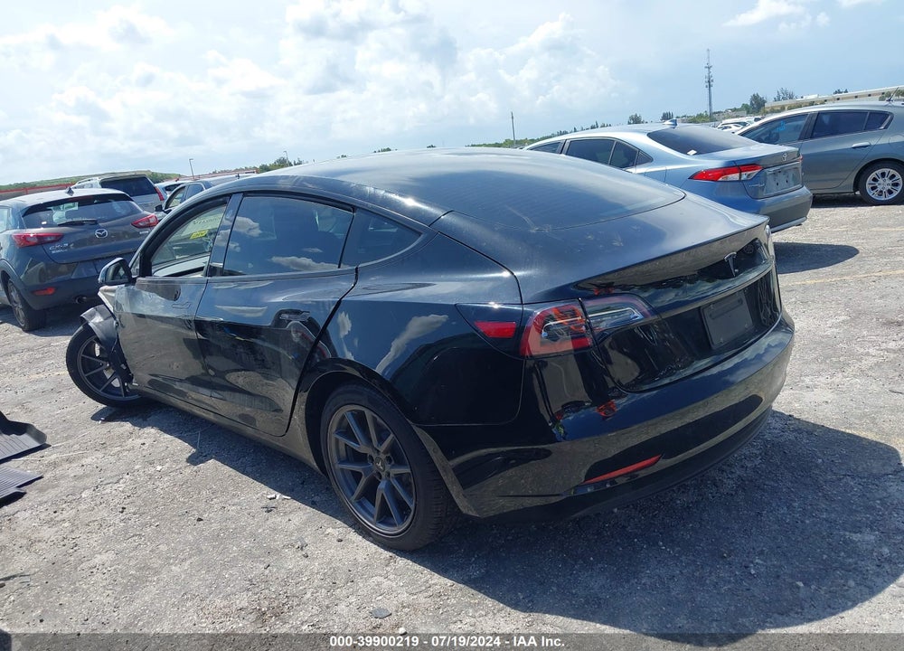 2021 TESLA MODEL 3 STANDARD RANGE PLUS REAR-WHEEL DRIVE VIN: 5YJ3E1EAXMF014503