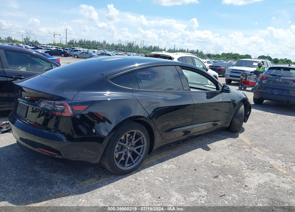 2021 TESLA MODEL 3 STANDARD RANGE PLUS REAR-WHEEL DRIVE VIN: 5YJ3E1EAXMF014503