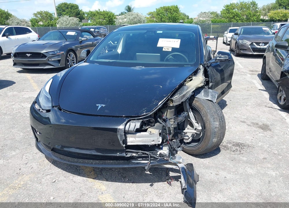 2021 TESLA MODEL 3 STANDARD RANGE PLUS REAR-WHEEL DRIVE VIN: 5YJ3E1EAXMF014503