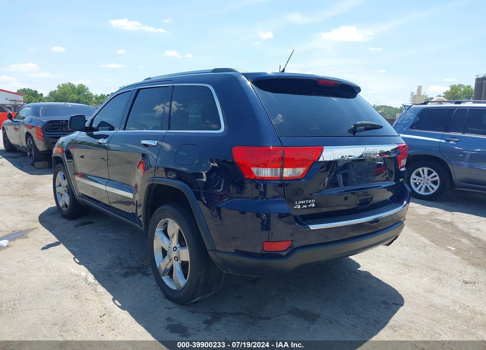 2012 JEEP GRAND CHEROKEE LIMITED VIN: 1C4RJFBG8CC272655