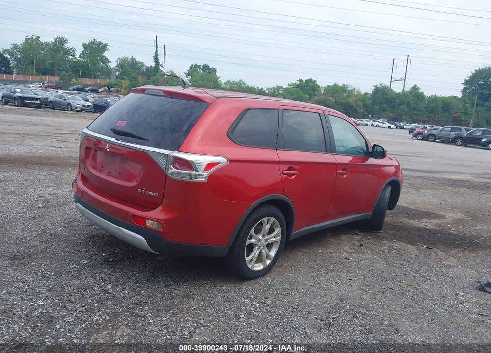 2015 MITSUBISHI OUTLANDER SE VIN: JA4AD3A38FZ010745