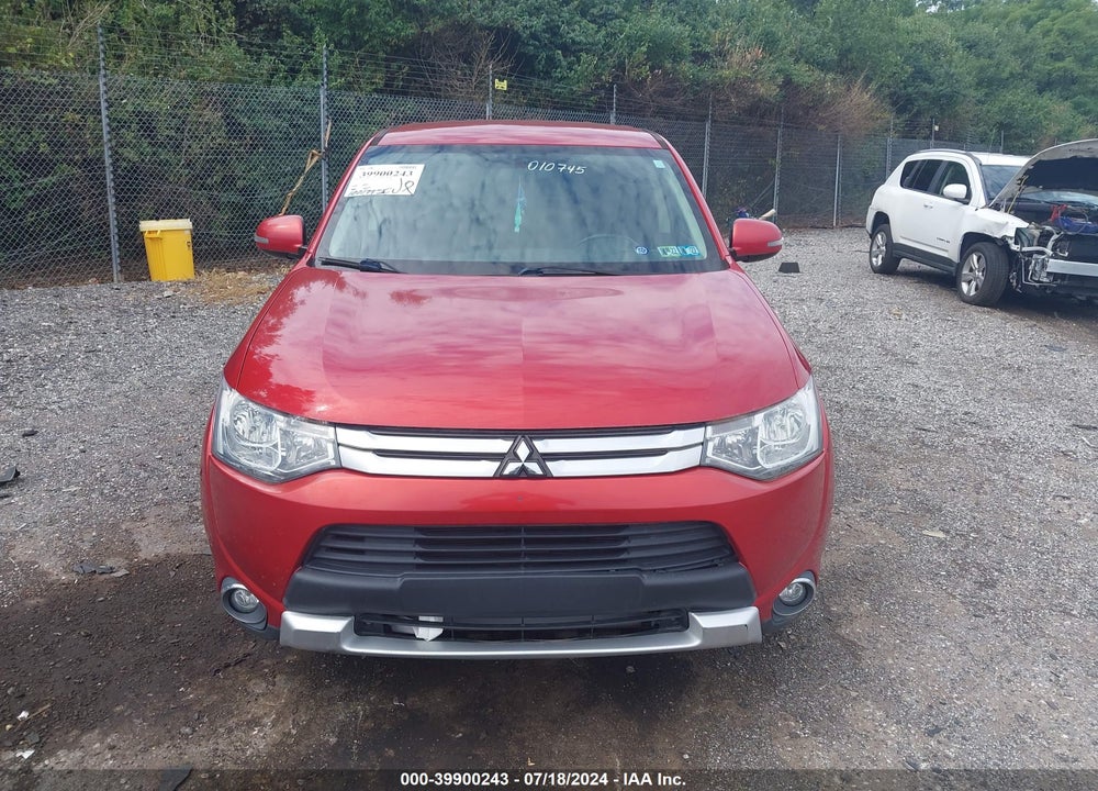 2015 MITSUBISHI OUTLANDER SE VIN: JA4AD3A38FZ010745