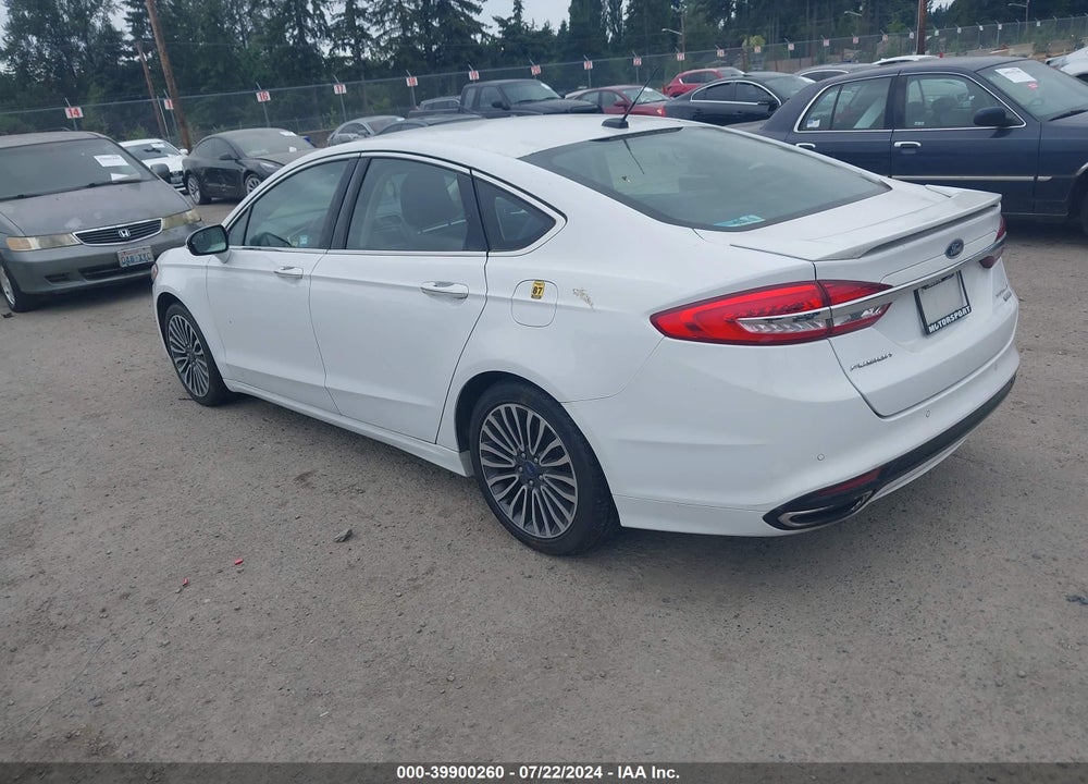 2017 FORD FUSION TITANIUM VIN: 3FA6P0K92HR120093