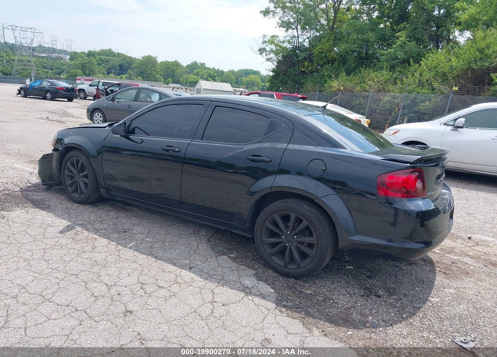 2014 DODGE AVENGER SE VIN: 1C3CDZAB0EN202731