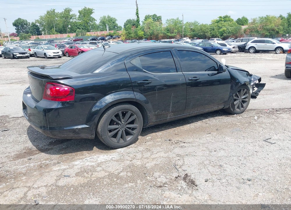 2014 DODGE AVENGER SE VIN: 1C3CDZAB0EN202731
