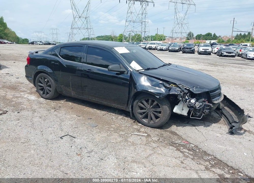 2014 DODGE AVENGER SE VIN: 1C3CDZAB0EN202731