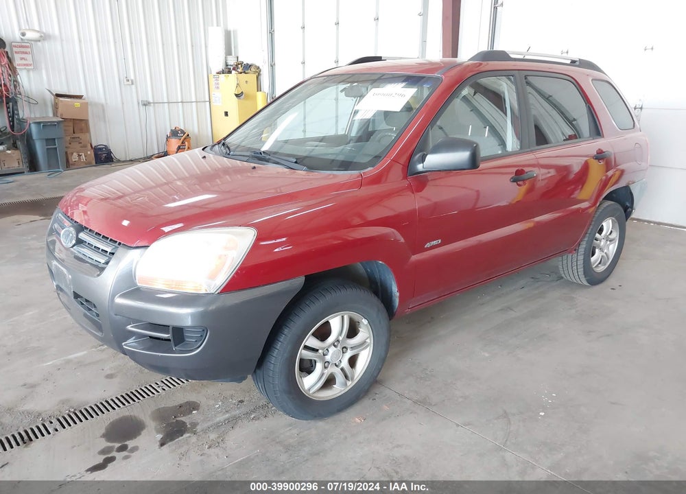 2007 KIA SPORTAGE LX V6 VIN: KNDJE723577351994