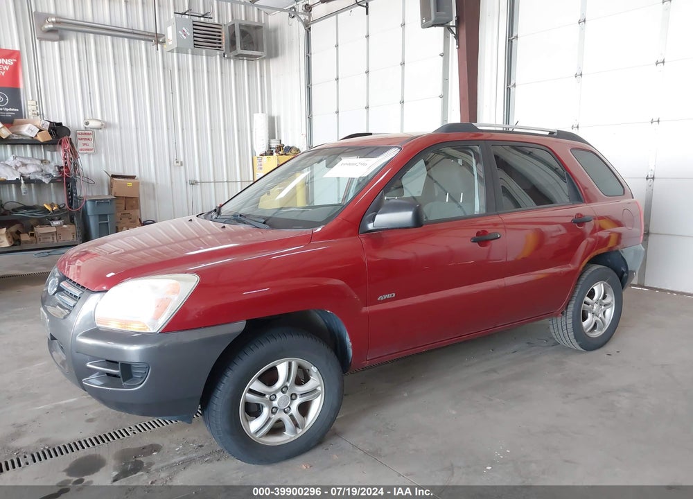2007 KIA SPORTAGE LX V6 VIN: KNDJE723577351994