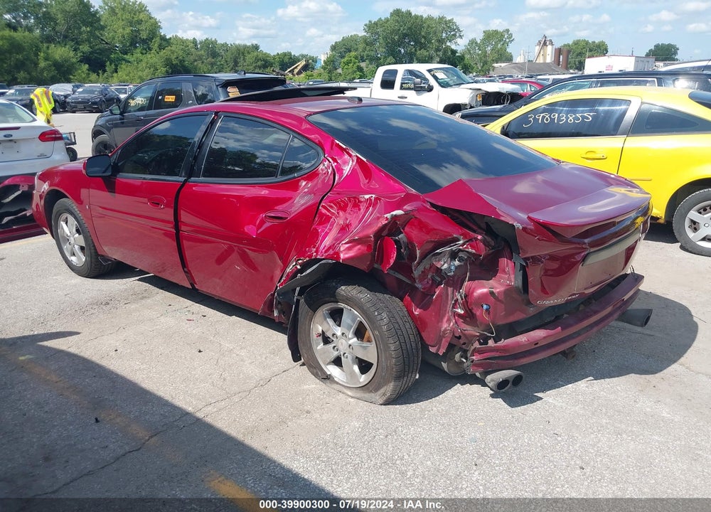 2007 PONTIAC GRAND PRIX VIN: 2G2WP552771186300