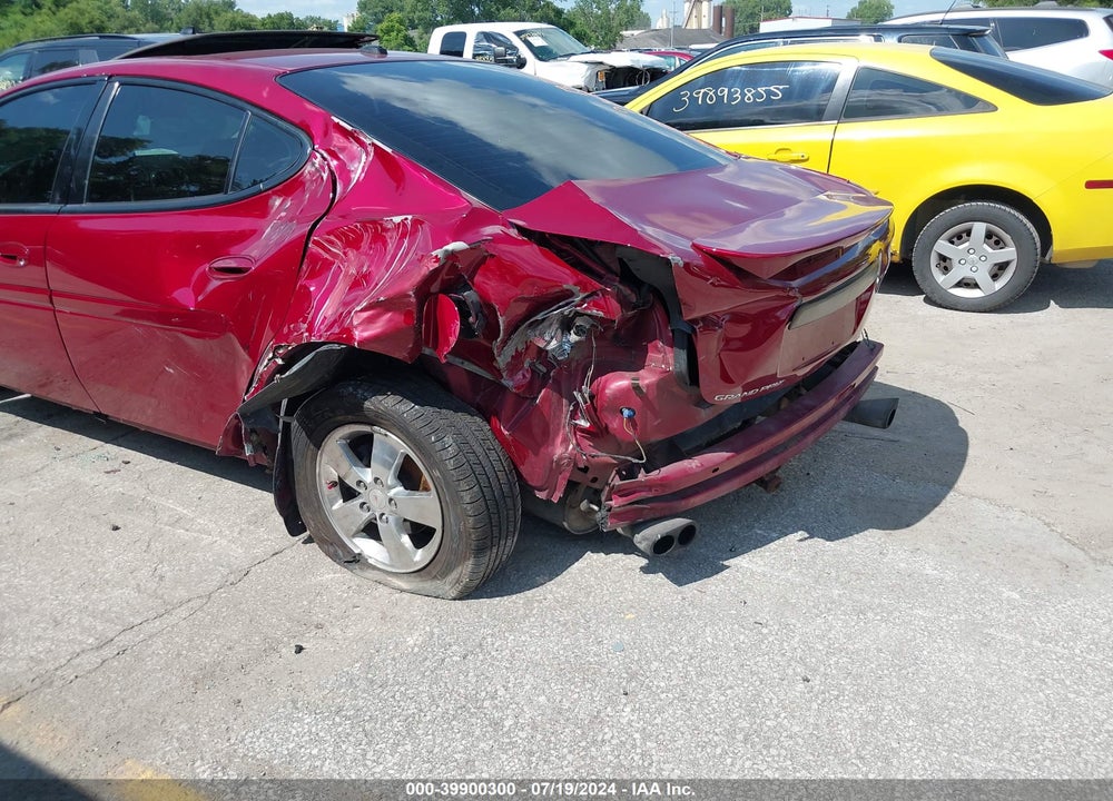 2007 PONTIAC GRAND PRIX VIN: 2G2WP552771186300