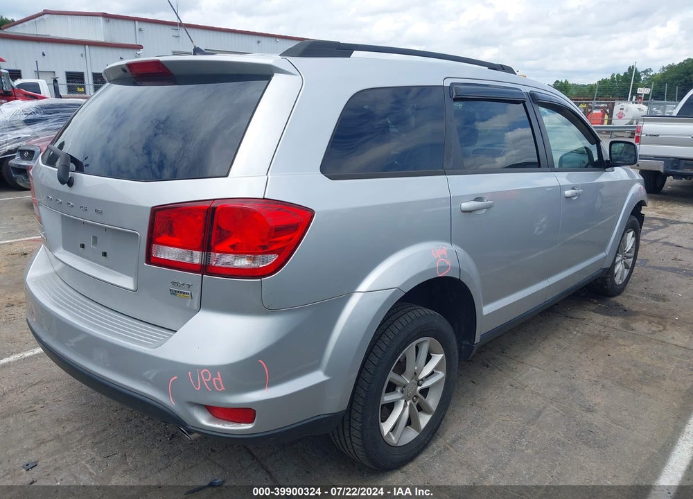 2014 DODGE JOURNEY SXT VIN: 3C4PDCBG4ET192323