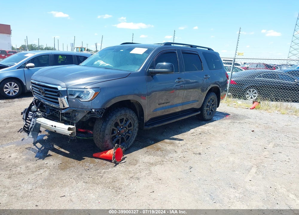 2019 TOYOTA SEQUOIA TRD SPORT VIN: 5TDBY5G16KS166715