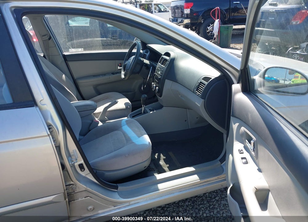 2008 KIA SPECTRA EX VIN: KNAFE122585511456