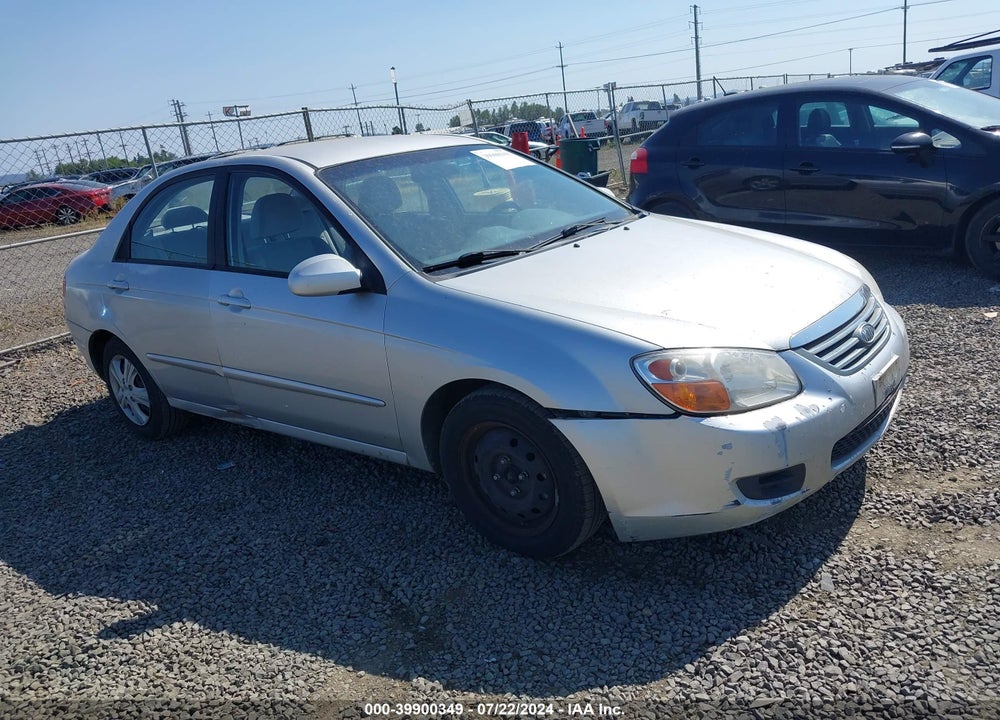 2008 KIA SPECTRA EX VIN: KNAFE122585511456