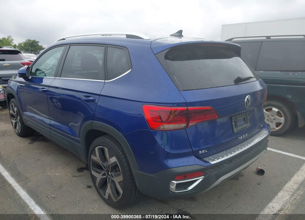 2022 VOLKSWAGEN TAOS 1.5T SEL VIN: 3VV2X7B27NM094525