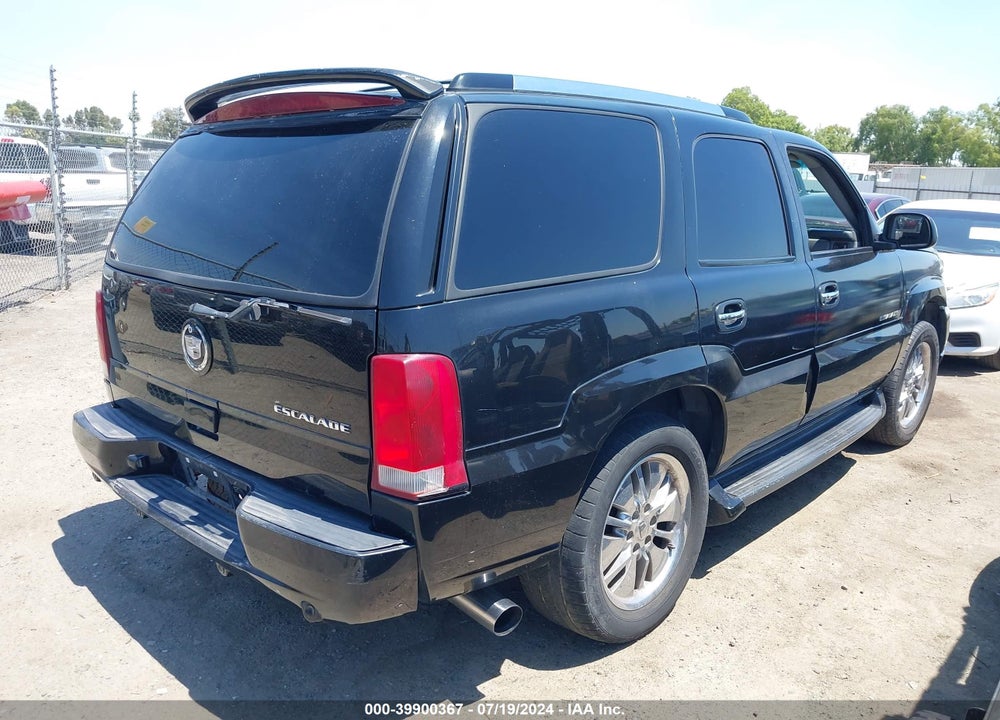 2003 CADILLAC ESCALADE STANDARD VIN: 1GYEK63N83R110637