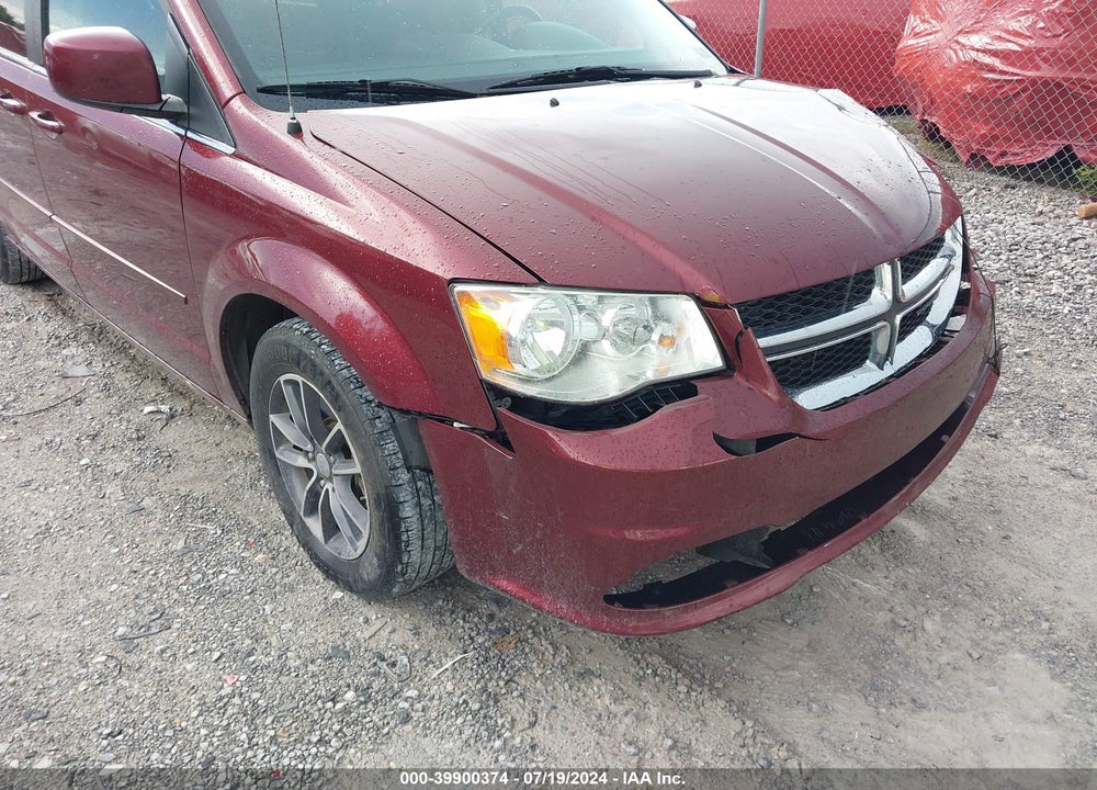 2017 DODGE GRAND CARAVAN SXT VIN: 2C4RDGCG8HR851736