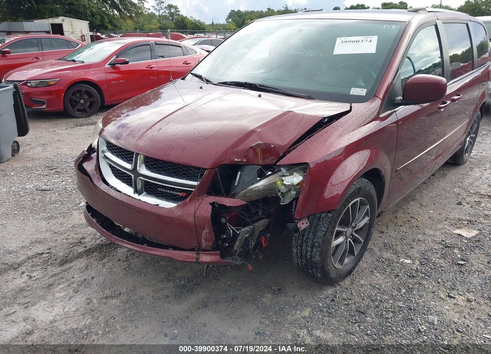 2017 DODGE GRAND CARAVAN SXT VIN: 2C4RDGCG8HR851736