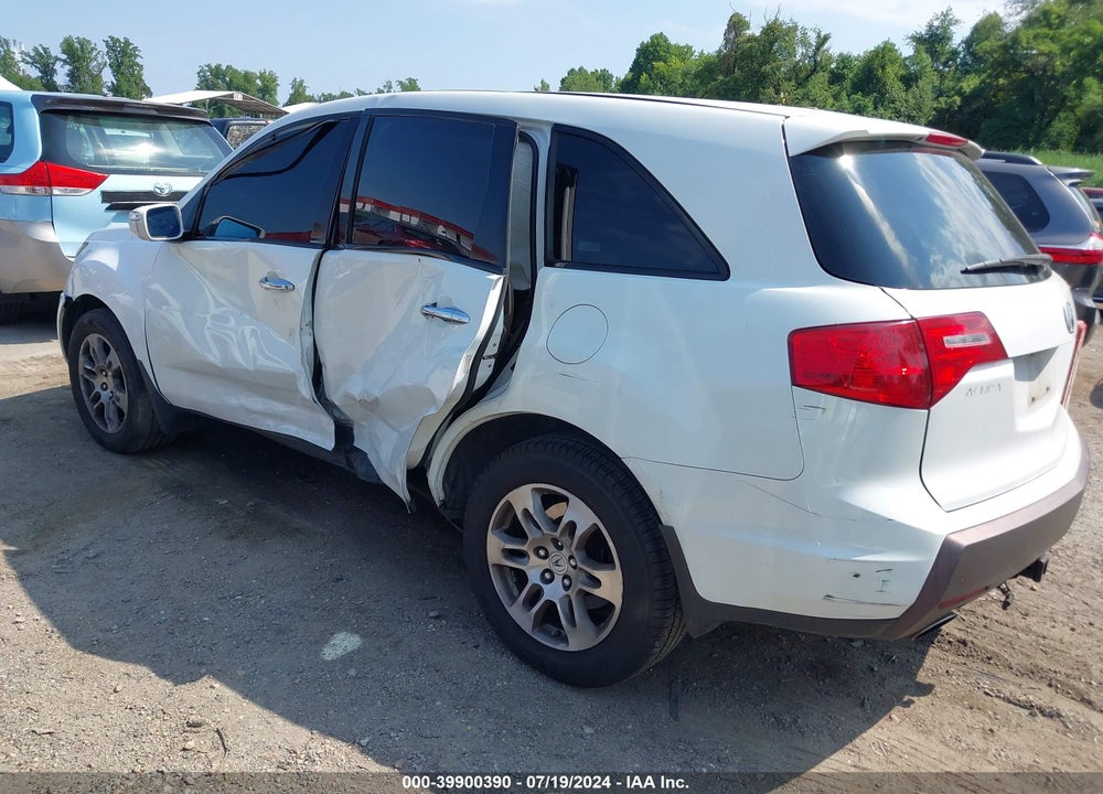 2007 ACURA MDX VIN: 2HNYD282X7H517489