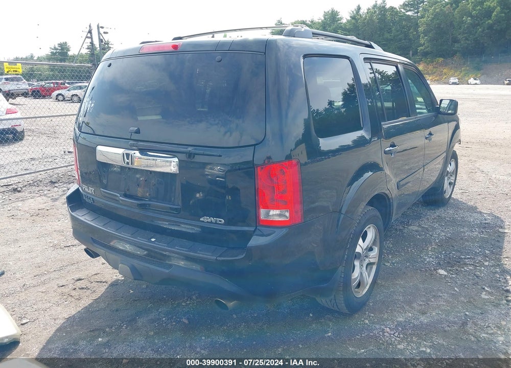 2013 HONDA PILOT EX-L VIN: 5FNYF4H54DB056183
