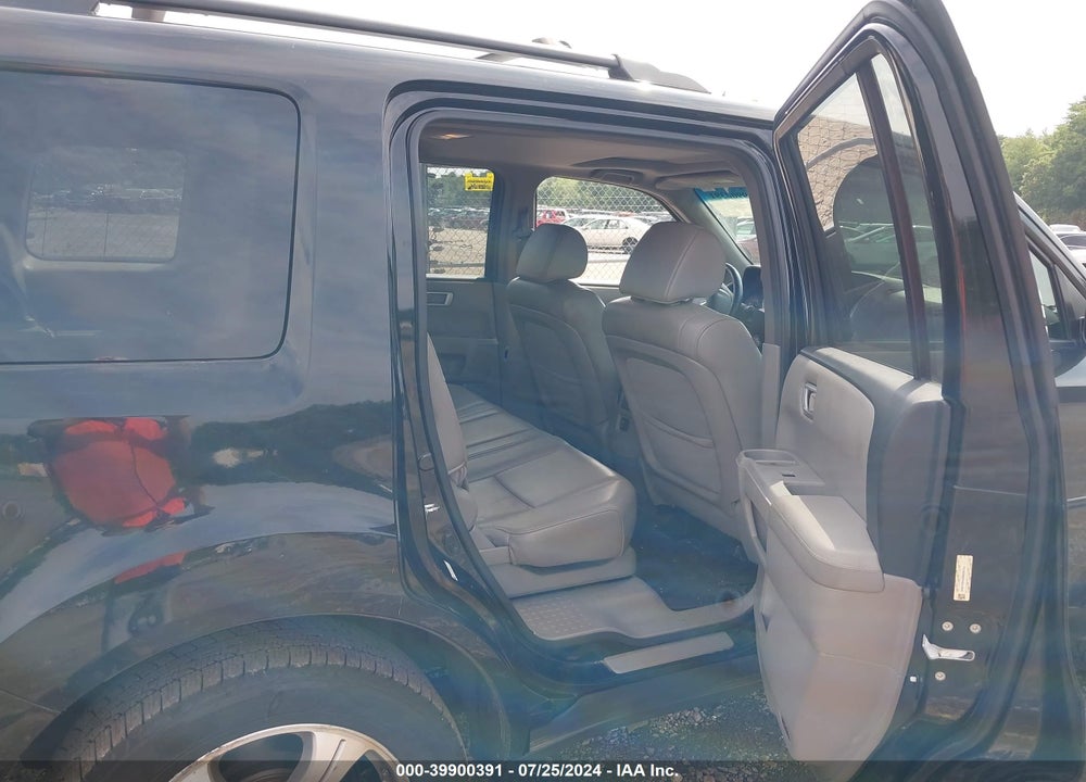 2013 HONDA PILOT EX-L VIN: 5FNYF4H54DB056183