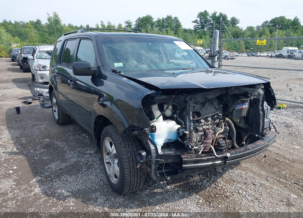 2013 HONDA PILOT EX-L VIN: 5FNYF4H54DB056183