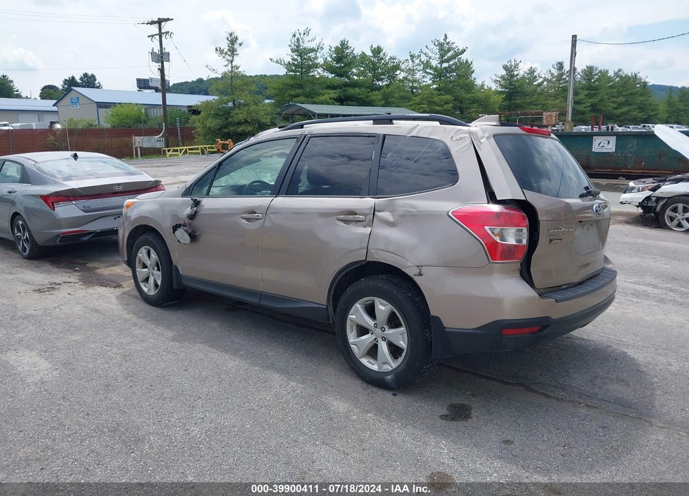 2016 SUBARU FORESTER 2.5I PREMIUM VIN: JF2SJAFC2GH466278