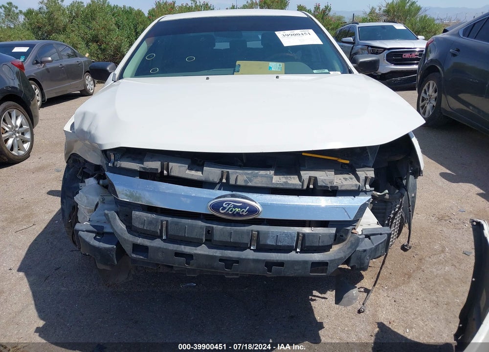 2012 FORD FUSION S VIN: 3FAHP0GA3CR302311