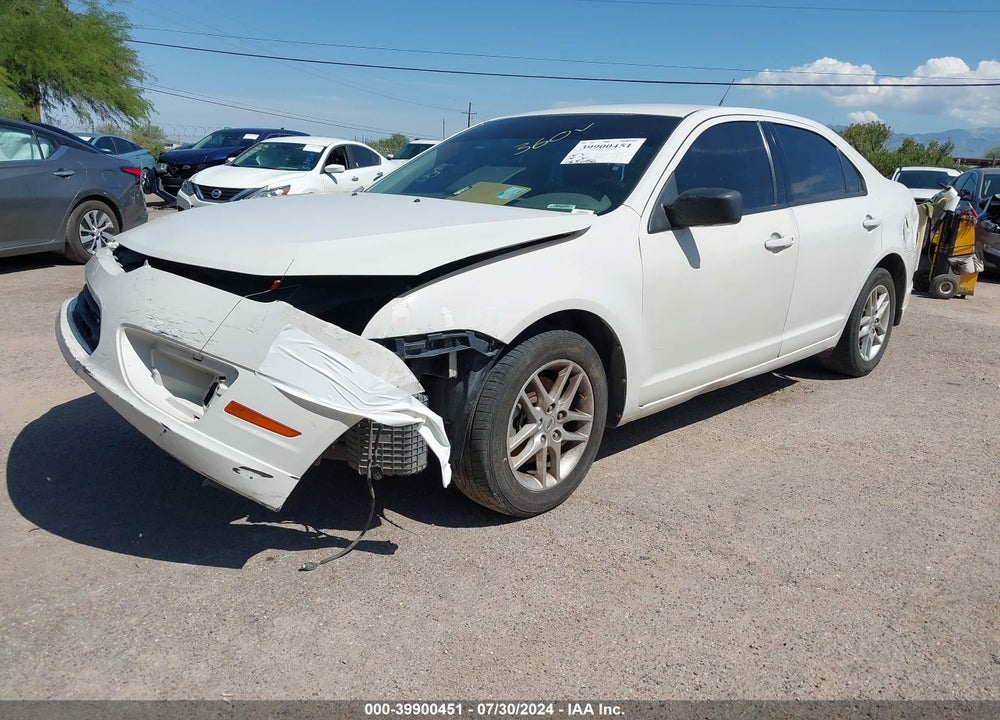 2012 FORD FUSION S VIN: 3FAHP0GA3CR302311