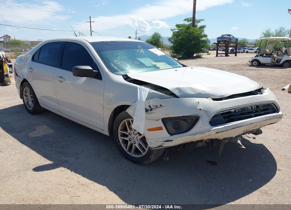 2012 FORD FUSION S VIN: 3FAHP0GA3CR302311