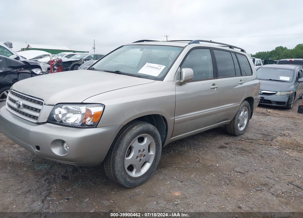 2004 TOYOTA HIGHLANDER LIMITED V6 VIN: JTEDP21A440024092