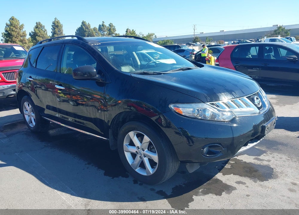 2009 NISSAN MURANO SL VIN: JN8AZ18W89W134939