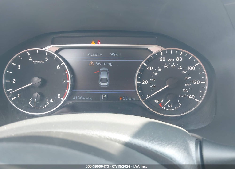 2022 NISSAN ALTIMA SV FWD VIN: 1N4BL4DV9NN424922