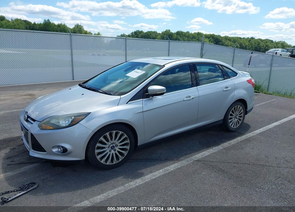2012 FORD FOCUS TITANIUM VIN: 1FAHP3J24CL448623