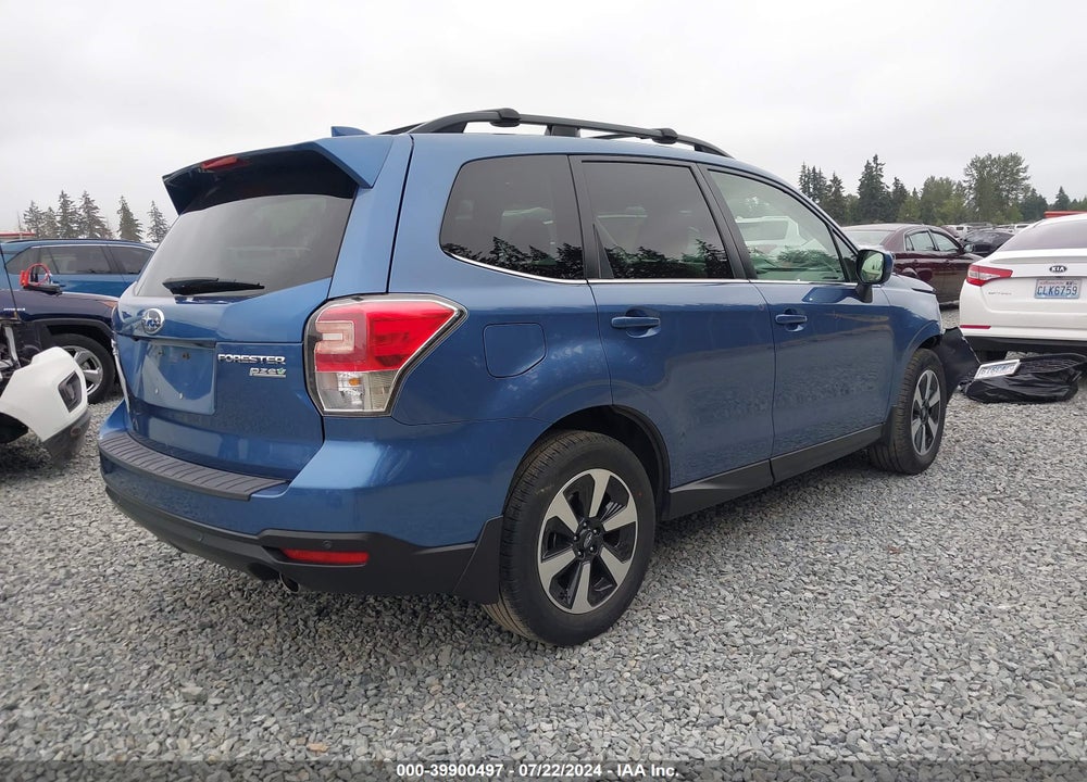 2017 SUBARU FORESTER 2.5I LIMITED VIN: JF2SJARC1HH448609